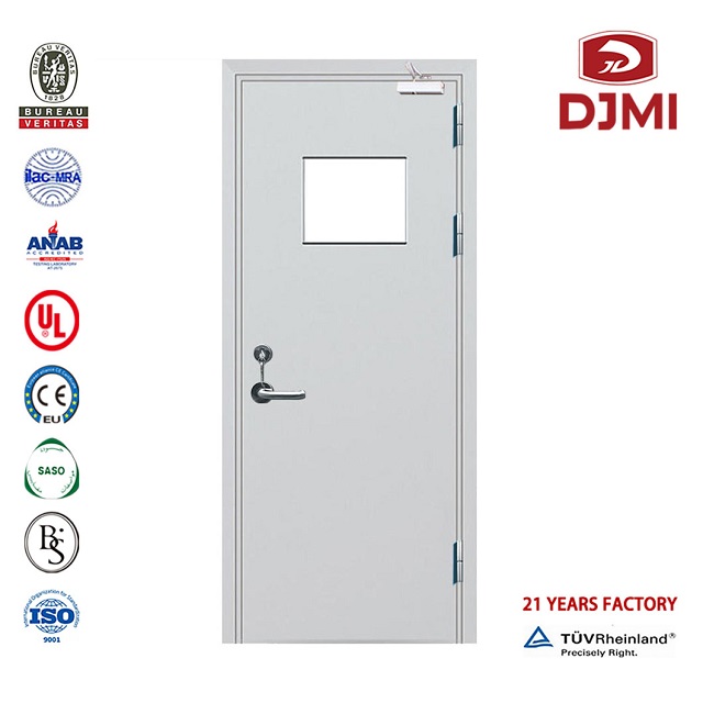 Porte de feu d'isolation thermique en acier commerciale