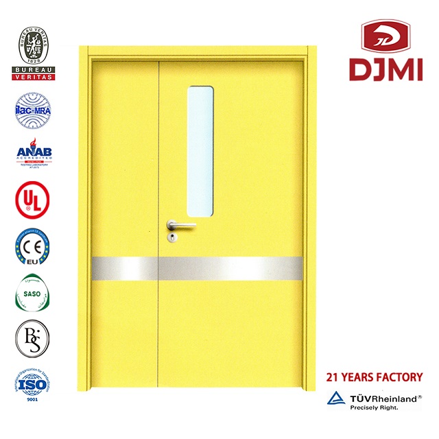 Porte à induction hospitalière avec verre pour la clinique